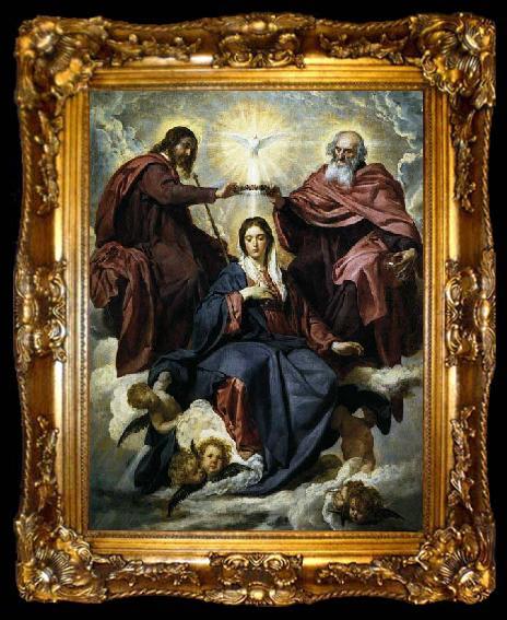 framed  unknow artist The Coronation of the Virgin, ta009-2